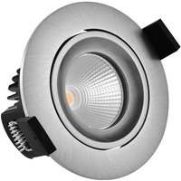 Markenlos - Noxion LED-Spot Hydro feuerfest Aluminum 8W 585lm - 927 Extra Warmweiß Ausschnitt 83mm - IP65 - Höchste von MARKENLOS