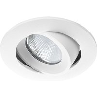 Markenlos - Noxion LED-Spot Hydro schwenkbar feuerfest Weiß 6W 400lm 36D - 927 Extra Warmweiß Ausschnitt 83mm - IP65 - Höchste von MARKENLOS