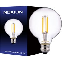 Noxion Lucent led E27 Globe Fadenlampe Klar 95mm 7.3W 806lm - 827 Extra Warmweiß Ersatz für 60W von MARKENLOS