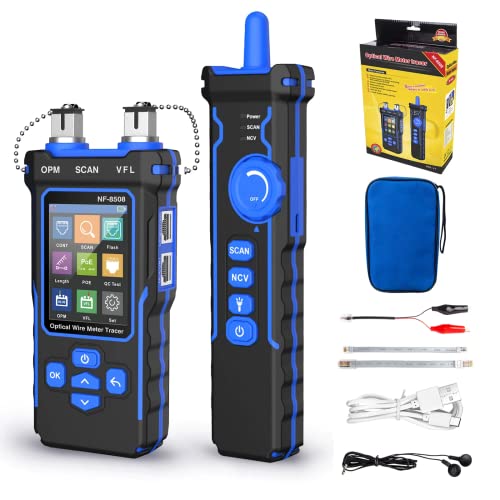 NOYAFA Netzwerktester NF-8508: Netzwerkkabeltester mit CAT5/CAT6, PoE, VFL und OPM-Funktion NOYAFA Netzwerktester NF-8508: Netzwerkkabeltester mit CAT5/CAT6, PoE, VFL und OPM-Funktion von NOYAFA