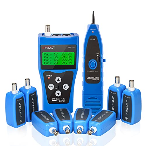 Noyafa NF-388-B Mehrzweck-Netzwerk-Kabel-Tester Tracker Tracer Test Ethernet von NOYAFA
