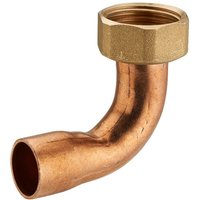 2-teilige Winkelverschraubung aus Messing mit Innengewinde Einlegemutter F3/8 (12x17) / Kupfer zum Löten Noyon&thiebault 14 mm - 778-1214L1 von NOYON & THIEBAULT