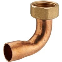 Noyon&thiebault - 2-teilige Winkelverschraubung aus Messing mit Innengewinde und Einlegemutter F3/8 (12x17) / Kupfer zum Löten ø 12 mm - 778-1212L1 von NOYON & THIEBAULT