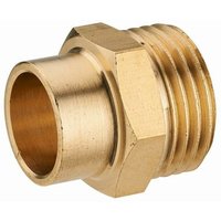 Messing-Schraubmuffe männlich M3/8 (12x17) Noyon&thiebault zum Löten - ø 12 mm - 1121-1212L1 von NOYON & THIEBAULT
