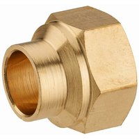Messing Schraubmuffe weiblich F3/8 (12x17) Noyon&thiebault zum Löten - ø 14 mm - 1122-1214L1 von NOYON & THIEBAULT