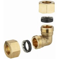 Messingkrümmer mit gleichmäßiger Mischdichtung für Kupferrohr Noyon&thiebault 14 mm - 612G-14L1 von NOYON & THIEBAULT