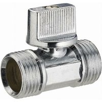 Mini Kugelabsperrventil 1/4 Drehung doppelt männlich M3/8 (12x17) NOYON & THIEBAULT - 4965-12L1 von NOYON & THIEBAULT