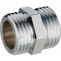 Nippel Messing verchromt doppeltes gleiches Außengewinde M3/4' (20x27) Noyon&thiebault 189-20CL1 von NOYON & THIEBAULT