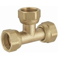 T-Stück Messing Dreifach-Innengewinde freie Mutter F3/8 (12x17) Noyon&thiebault 803736 von NOYON & THIEBAULT