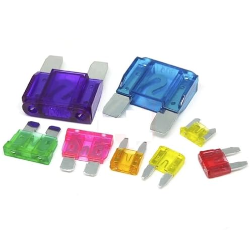 10 Stück Inser Auto Auto Sicherung 1A 2A 3A 5A 7,5A 10A 15A 20A 25A 30A 35A 40A(7.5A,Small 10Pcs) von NOZLIHMH