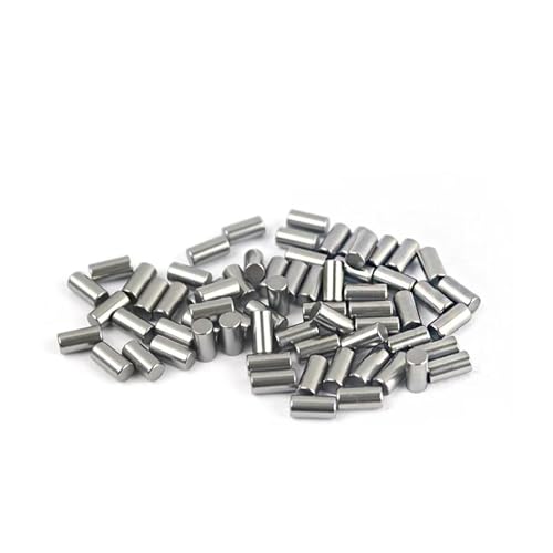 100 Stücke Lagerstahl Nadellager Fixierstift Zylinderstift Roller 1,4 * 8 10 12 16 18 20 22/1,5 * 2 3 4 5 6 7 8 9 10 11 12mm(1.5X8mm 100PCS) von NOZLIHMH