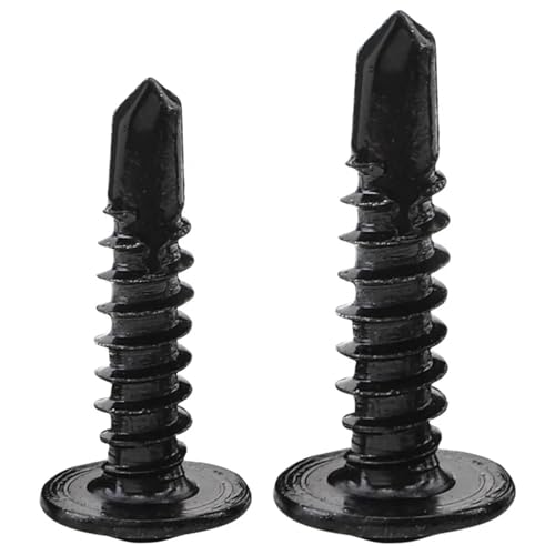 20/30 Stück Unterlegscheibenkopf Phillips Selbstbohrende Schraube 410#8 M4.2 M4.8 Selbstschneidendes Blech(25mm,M4.2 30pcs) von NOZLIHMH
