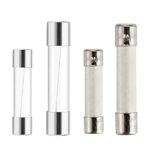 20 STÜCKE 5x20 6x30mm Keramikglassicherung 250 V 0,2A 0,5A 1A 2A 3A 5A 6A 8A 10A 15A 5 * 20 6 * 30 Die Multimeter Sicherungen Autoversicherung Rohr(6X30mm Ceramics,250V F3A 20PCS) von NOZLIHMH