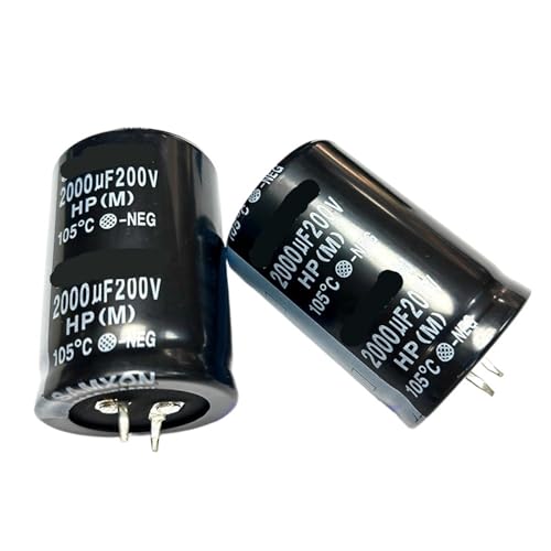 200 V 2000 µF Elektrolytkondensator 35 × 50 mm 1/20 Stück(20PCS) von NOZLIHMH