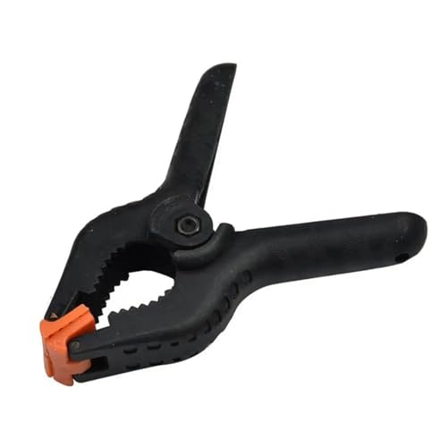 3/4/6 Zoll Holzbearbeitung A-Clip Federklammer Schwarz Kunststoff Nylon Knebelklemmen Handwerkzeuge 1 Stück(6 inch) von NOZLIHMH