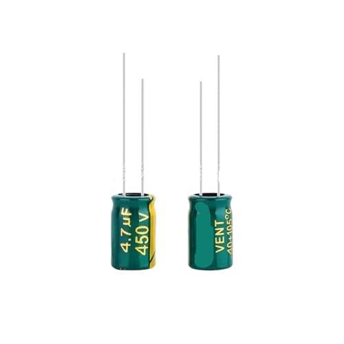 450 V 4,7 UF Elektrolytkondensator Größe 8 x 12 MM 20/50 Stück(50PCS) von NOZLIHMH
