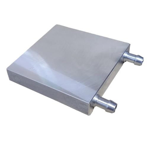 80x80x15mm Wassergekühlter Wärmetauscher Aluminium Wasserkühlung Kühler Kühlkörper for 20mm 160mm 200mm 1 Stück(80x80x14.5cm) von NOZLIHMH