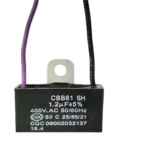 CBB61V Kondensator 400V 450V 0,75UF 1UF 1,2UF 1,5UF 1,75UF 1,8UF 2UF 1 STÜCK(1uf 400V) von NOZLIHMH