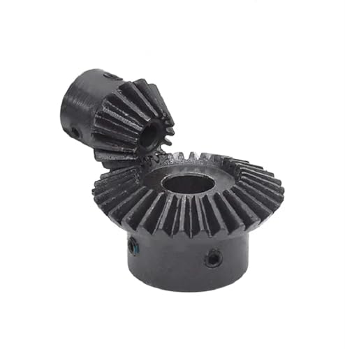 Einzelnes 1:2 Kegelrad 1Mod 20 Zähne 40 Zähne Getriebezahnrad / 90 Grad Bohrung 6mm 8mm 10mm 12mm 14mm 15mm(10mm,40 Teeth) von NOZLIHMH