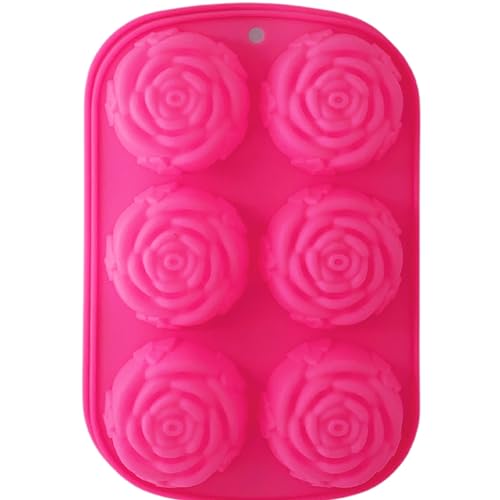 NPEX Rosen Silikonform - Liebe - Kuchenform - Schokoladenform - DIY handgemachte Seifenform - Silikon-Seife Formen - zum Selbermachen von Muffin, Brot, Mousse, Pudding, usw. NPEX Rosen Silikonform - Liebe - Kuchenform - Schokoladenform - DIY handgemachte Seifenform - Silikon-Seife Formen - zum Selbermachen von Muffin, Brot, Mousse, Pudding, usw. von NPEX