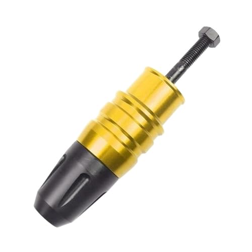 NPNGLCKCVF Motorradrahmen Für CBR250 CB300F CBR300R CB500F CB600F CB1000F Motorradrahmen-Sturzpads Auspuff-Schieber Crash-Protector Motorrad-Slider(Gold,1 Stück) von NPNGLCKCVF