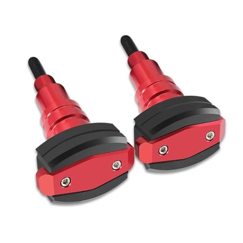 NPNGLCKCVF Motorradrahmen Für Hornet CB600F Cb600f Für Hornet 2007-2012 Motorrad-Rahmengleiter Absturzsicherung Crash Protector Zubehör Motorrad-Slider(Rot) von NPNGLCKCVF