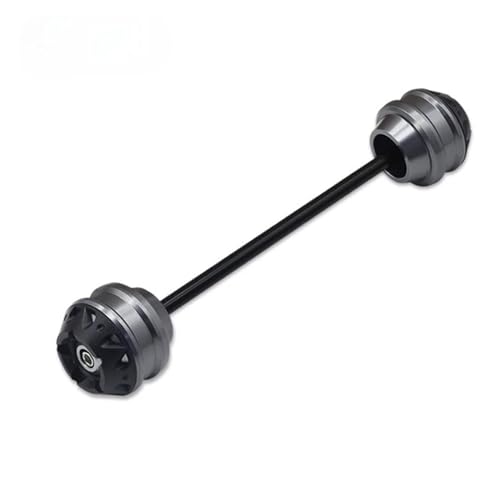 NPNGLCKCVF Motorradrahmen Für Kawasaki Z1000SX 2011–2020 2021 2022 2023 Motorrad-Sturzschutzkappe Vorder Und Hinterrad Gabel Gleitschutz Achse Sturzschutz Motorrad-Slider(Titan,VORDERSEITE) von NPNGLCKCVF