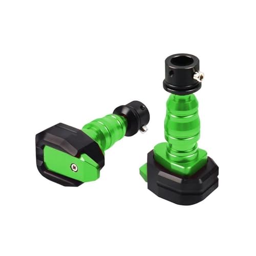 NPNGLCKCVF Motorradrahmen Für ZX-4R ZX-4RR ZX4R ZX4RR ZX 4R 2023 Motorrad-Absturzschutz Rahmenschieber Verkleidungsschutz Crash Pad Protector Motorrad-Slider(GRÜN) von NPNGLCKCVF
