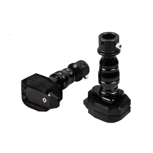 NPNGLCKCVF Motorradrahmen Für ZX-4R ZX-4RR ZX4R ZX4RR ZX 4R 2023 Motorrad-Absturzschutz Rahmenschieber Verkleidungsschutz Crash Pad Protector Motorrad-Slider(Schwarz) von NPNGLCKCVF