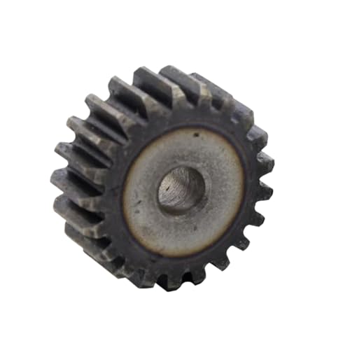 NPQRKJYH 1 Stück 1,5 m Stirnrad 16–19 Zähne 8 mm Prozessloch Zahnrad Kohlenstoffarmer Stahl Material Flaches Zahnrad Gesamthöhe 15 mm(19 Teeth) von NPQRKJYH