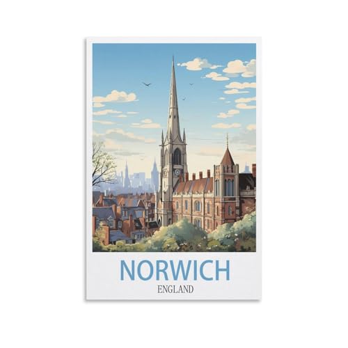Metallblechschild Norwich England Vintage-Schild Retro-Blechschilder Vintage-Metallblechschild für Bar, Zuhause, Wand, Metalldekoration, 30 x 30 cm Metallblechschild Norwich England Vintage-Schild Retro-Blechschilder Vintage-Metallblechschild für Bar, Zuhause, Wand, Metalldekoration, 30 x 30 cm von NPRZM