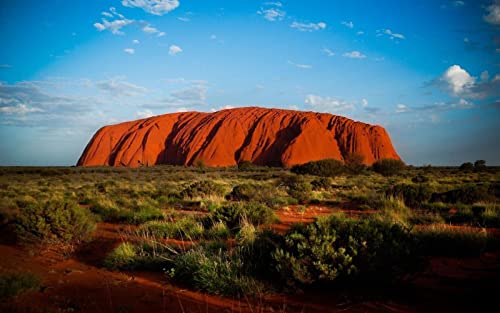 NPRZM Ayers Rock in Australien, 5D-Diamant-Malerei zum Selbermachen, nach Zahlen, einzigartige Sets, Wanddekoration für Zuhause, Kristall-Strass-Wanddekoration, 40 x 50 cm NPRZM Ayers Rock in Australien, 5D-Diamant-Malerei zum Selbermachen, nach Zahlen, einzigartige Sets, Wanddekoration für Zuhause, Kristall-Strass-Wanddekoration, 40 x 50 cm von NPRZM
