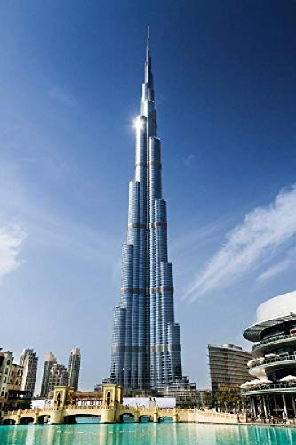 NPRZM Burj Khalifa DIY 5D Diamant Malerei nach Zahlen Einzigartige Kits Home Wanddekoration Kristall Strass Wanddekoration 40x40CM NPRZM Burj Khalifa DIY 5D Diamant Malerei nach Zahlen Einzigartige Kits Home Wanddekoration Kristall Strass Wanddekoration 40x40CM von NPRZM