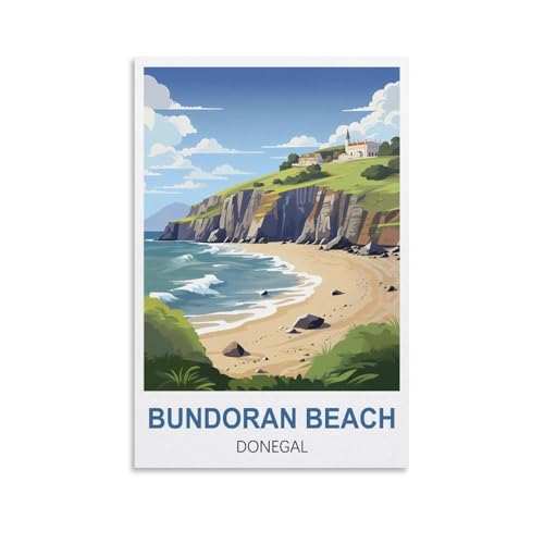 NPRZM Metallschilder, Bundoran Beach, Donegal, lustiges Vintage-Metallschild, Plakette, Poster, Wandkunst, Kneipe, Bar, Küche, Garten, Badezimmer, Heimdekoration, 30 x 40 cm NPRZM Metallschilder, Bundoran Beach, Donegal, lustiges Vintage-Metallschild, Plakette, Poster, Wandkunst, Kneipe, Bar, Küche, Garten, Badezimmer, Heimdekoration, 30 x 40 cm von NPRZM