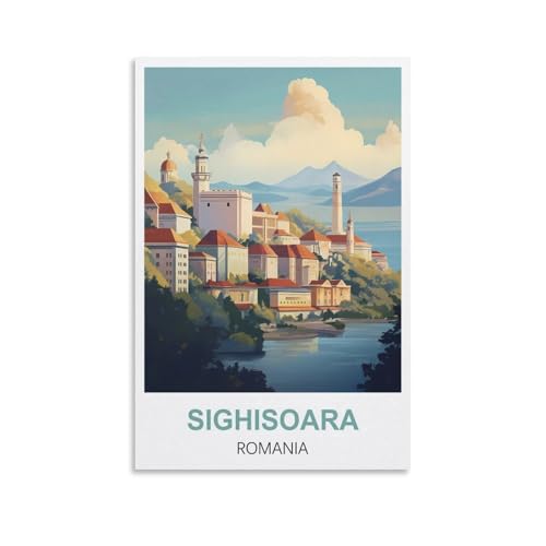 NPRZM Metallschilder, Sighisoara, Rumänien, lustiges Vintage-Metallschild, Plakette, Poster, Wandkunst, Kneipe, Bar, Küche, Garten, Badezimmer, Heimdekoration, 15 x 30 cm NPRZM Metallschilder, Sighisoara, Rumänien, lustiges Vintage-Metallschild, Plakette, Poster, Wandkunst, Kneipe, Bar, Küche, Garten, Badezimmer, Heimdekoration, 15 x 30 cm von NPRZM