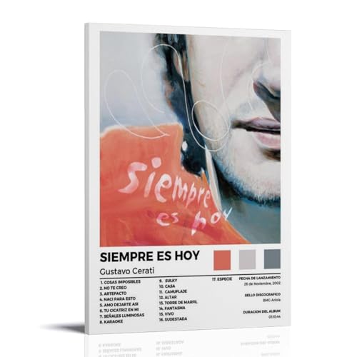 Gustavo Cerati Siempre Es HoyWall Art, modernes minimalistisches dekoratives Gemälde, wasserfestes Poster, leicht zu pflegen, für Wohnzimmer, Schlafzimmer, Hintergrund, Wand zur Verschönerung des Gustavo Cerati Siempre Es HoyWall Art, modernes minimalistisches dekoratives Gemälde, wasserfestes Poster, leicht zu pflegen, für Wohnzimmer, Schlafzimmer, Hintergrund, Wand zur Verschönerung des von NPSFXC