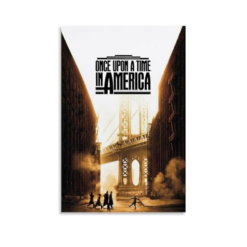 Once Upon A Time in AmericaWandkunst, modernes minimalistisches dekoratives Gemälde, wasserfestes Poster, leicht zu pflegen, Wohnzimmer, Schlafzimmer, Hintergrund, Wand zur Verbesserung des Stils, 50 von NPSFXC