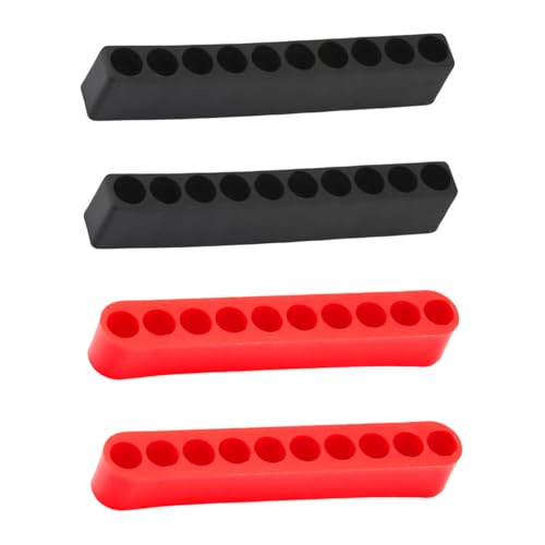 10 Slot Tool Bithalter Strips Set Von 4 Plastikorganisatoren Für 1/4 "hexagonal Shank Workshop Werkzeug Plastikbohrer Bit Speicherregal 10 Slot Tool Bithalter Strips Set Von 4 Plastikorganisatoren Für 1/4 "hexagonal Shank Workshop Werkzeug Plastikbohrer Bit Speicherregal von NPXUAMTJ