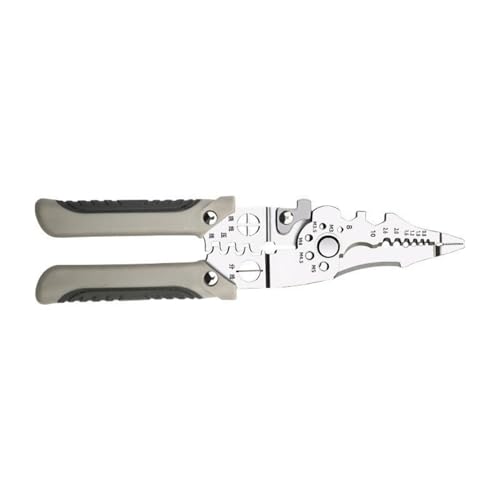 10 in 1 Zangen-Set, multifunktional, Abisolierzange, Crimpzange, Kabelschneider, professionelle elektrische Abisolierzange, Werkzeug, Elektrikerkabel 10 in 1 Zangen-Set, multifunktional, Abisolierzange, Crimpzange, Kabelschneider, professionelle elektrische Abisolierzange, Werkzeug, Elektrikerkabel von NPXUAMTJ
