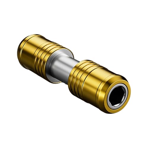 2. Schnellschalter Doppelkopfadapter Mit Automatischem Sperr Und Rostproof Aluminiumkörper Für Bohrer/Schraubendreher von NPXUAMTJ