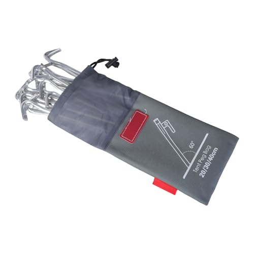 20 Pack Pegs Camping Ausrüstung Zelt Installation Zeltzubehör Zur Verbesserung Der Stabilität Freien Freien von NPXUAMTJ