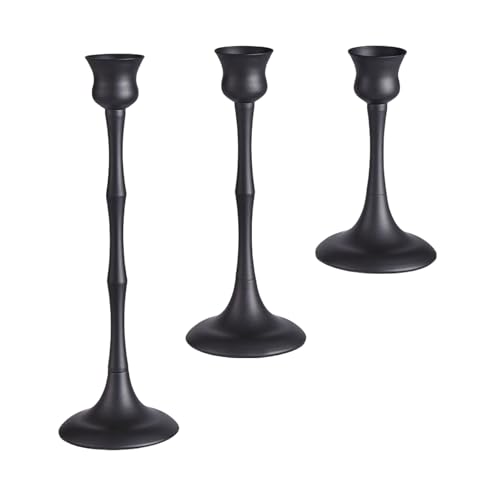 3 x elegante Metallhalter Kerzenständer für Abendessen und Geburtstagsfeier 3 x elegante Metallhalter Kerzenständer für Abendessen und Geburtstagsfeier von NPXUAMTJ