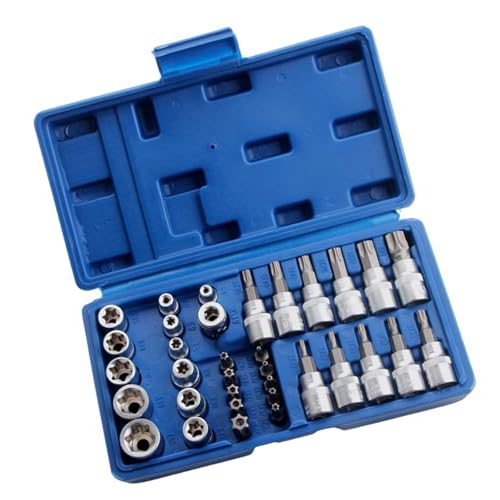 34 In 1 Blossom Star Socket Und Bit Set Männlicher Weiblicher Elektronischer Sicherheitsbohrer Handheld Werkzeug Drehmomente Sternssocket Ratschenschlüssel Set 34 In 1 Blossom Star Socket Und Bit Set Männlicher Weiblicher Elektronischer Sicherheitsbohrer Handheld Werkzeug Drehmomente Sternssocket Ratschenschlüssel Set von NPXUAMTJ