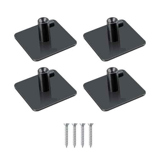4 Stück Effizientes Befestigungshaken-Set Lebensmittelmixer Zubehör Haken Ständer Mixer Aufsatz Aufbewahrung Halter ABS Textur von NPXUAMTJ