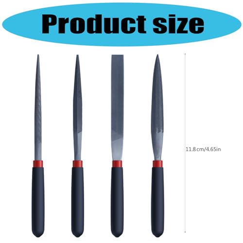 4PCS Flat Hand Metall Datei Für Stahl Mit Ergonomischem Handwerkswerkzeug Stahldateien Holz Und Steinkörper Holzbearbeitungswerkzeug von NPXUAMTJ