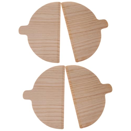 4pcs Mehrzweck Halbkreisförmiger Pizza Schalen Set Holzgriff Brot Backwerkzeug Professionelle Küchenzubehör 4pcs Mehrzweck Halbkreisförmiger Pizza Schalen Set Holzgriff Brot Backwerkzeug Professionelle Küchenzubehör von NPXUAMTJ