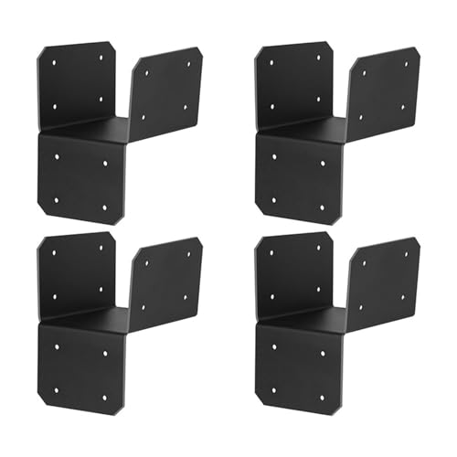 4pcs Schwarze Balken Ankeranschluss Holzhaus Hanger Joint POST CAPS POST BRACKET FÜR LICHT STAHL RAME BEICHNUNG 4pcs Schwarze Balken Ankeranschluss Holzhaus Hanger Joint POST CAPS POST BRACKET FÜR LICHT STAHL RAME BEICHNUNG von NPXUAMTJ