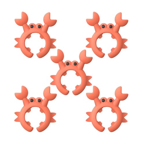 5 Stück Silikon Löffel Rack Multifunktionale Spatel Halter Küche Gadget Töpfe Clip für Haushalt 5 Stück Silikon Löffel Rack Multifunktionale Spatel Halter Küche Gadget Töpfe Clip für Haushalt von NPXUAMTJ