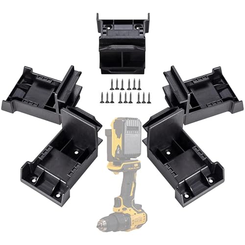 5 x Elektrowerkzeug-Halter, Batteriehalterung, Aufhänger für 18 V/20 V Akku-Werkzeug-Aufbewahrungshalterung, Befestigungszubehör, industrielle Akku-Ladestation 5 x Elektrowerkzeug-Halter, Batteriehalterung, Aufhänger für 18 V/20 V Akku-Werkzeug-Aufbewahrungshalterung, Befestigungszubehör, industrielle Akku-Ladestation von NPXUAMTJ