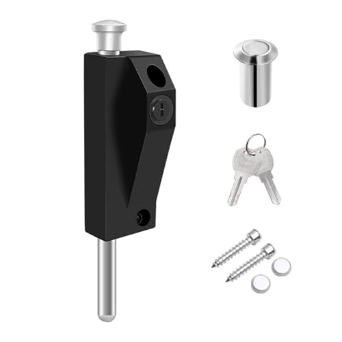 Aluminiumlegierungen Gerahmte Türschloss Verdickte Vertikale Fässer Bolzenriegel Riegel Antitheft Glas Für Kommerzielle Antitheftglas Zu Hause von NPXUAMTJ